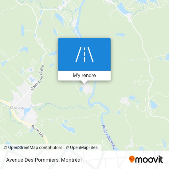 Avenue Des Pommiers plan