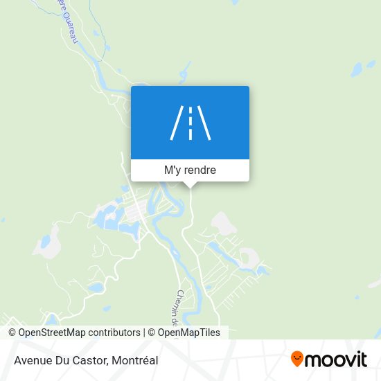 Avenue Du Castor plan