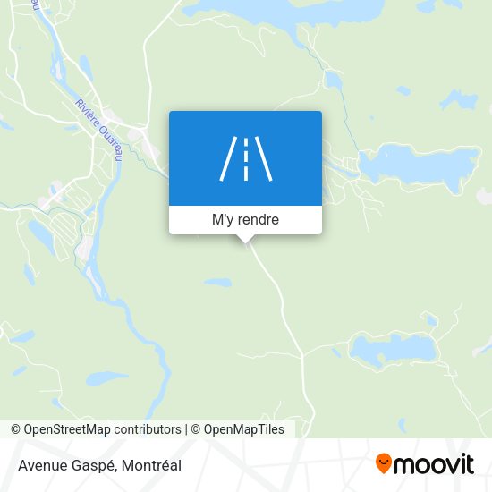 Avenue Gaspé plan