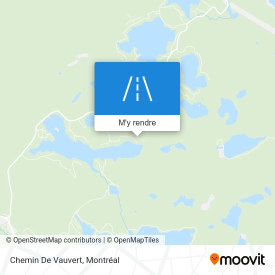 Chemin De Vauvert plan