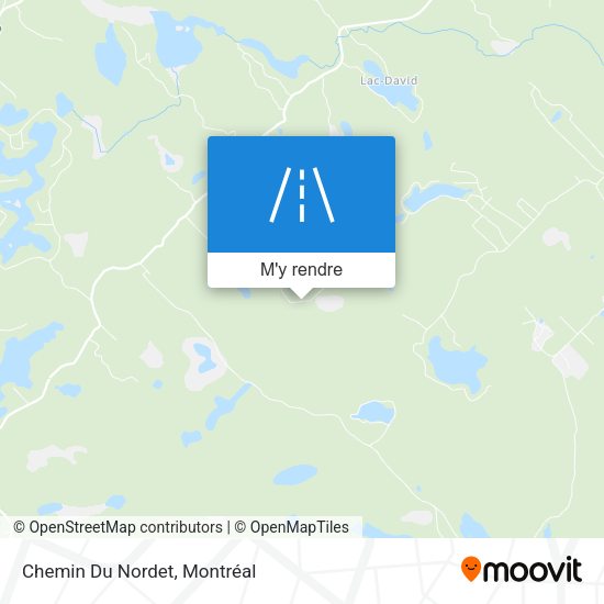 Chemin Du Nordet plan
