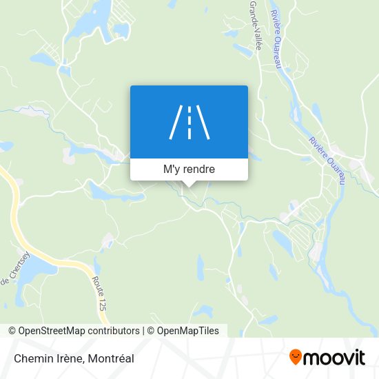 Chemin Irène plan