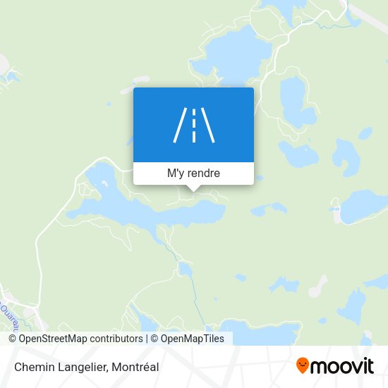 Chemin Langelier plan