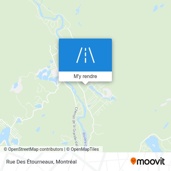 Rue Des Étourneaux plan