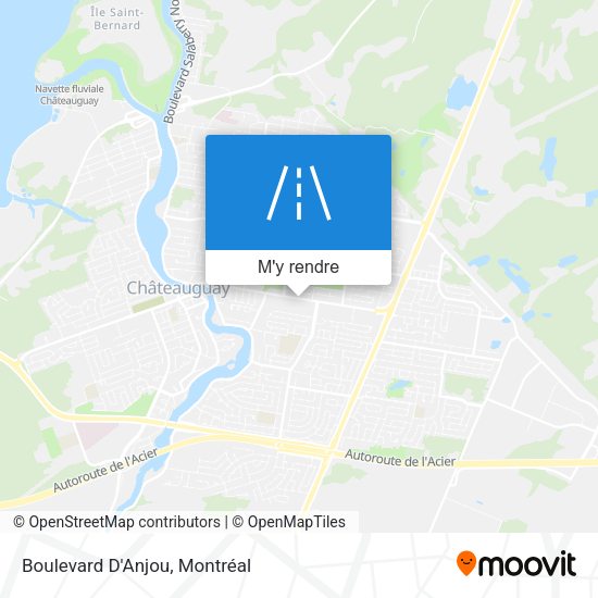 Boulevard D'Anjou plan