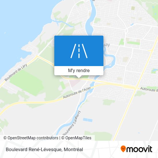 Boulevard René-Lévesque plan