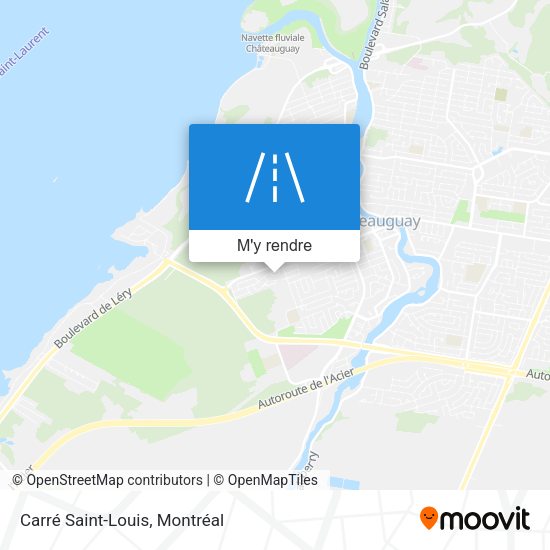 Carré Saint-Louis plan