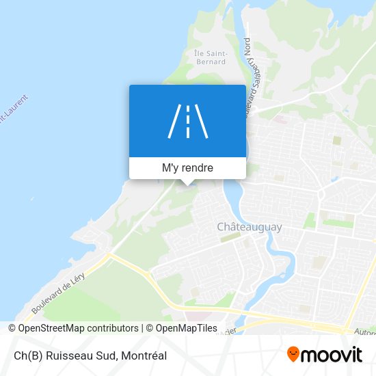 Ch(B) Ruisseau Sud plan