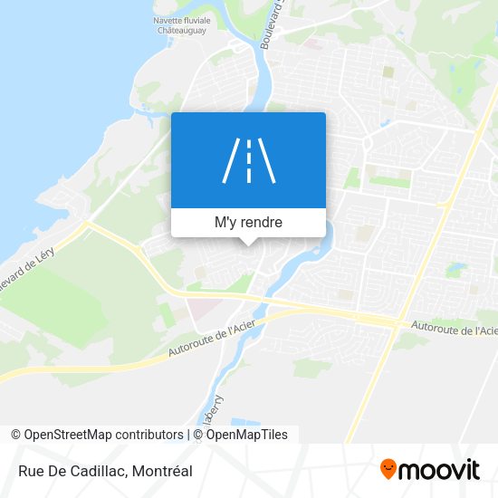 Rue De Cadillac plan