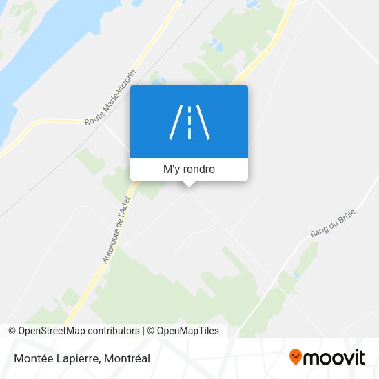 Montée Lapierre plan