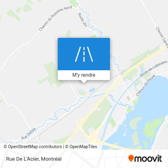 Rue De L'Acier plan