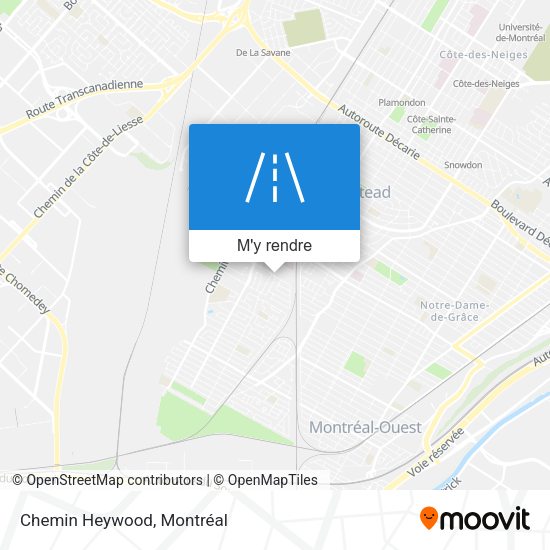 Chemin Heywood plan