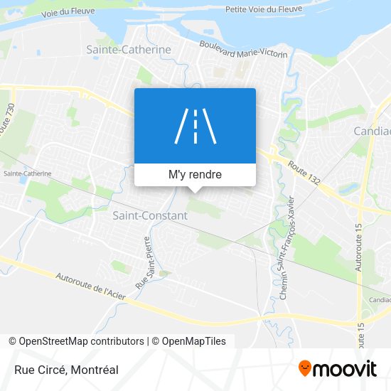 Rue Circé plan