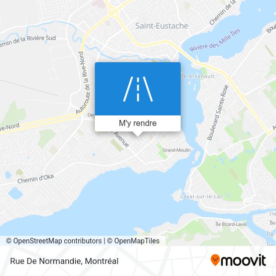 Rue De Normandie plan
