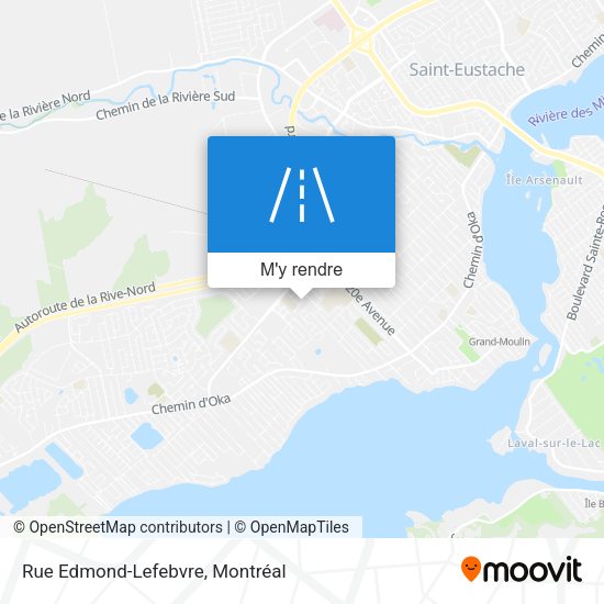 Rue Edmond-Lefebvre plan