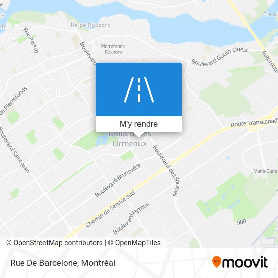 Rue De Barcelone plan