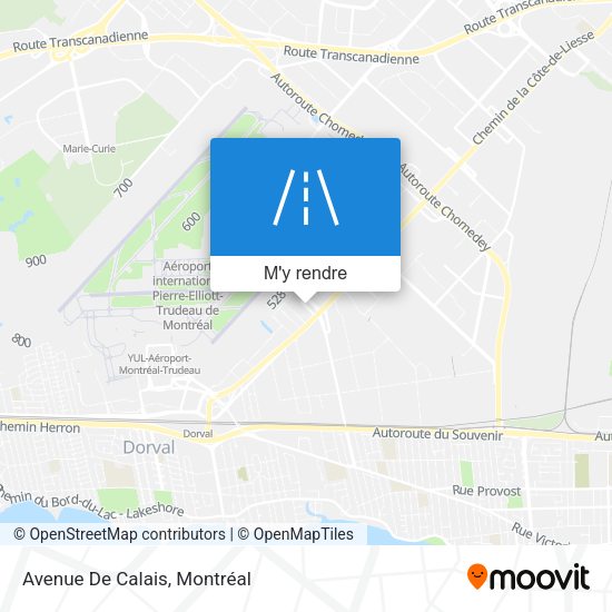 Avenue De Calais plan