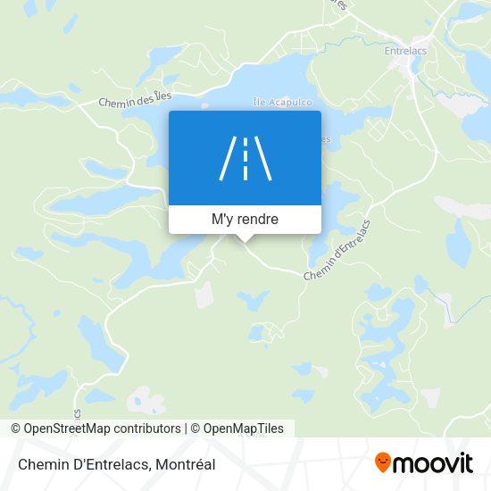 Chemin D'Entrelacs plan