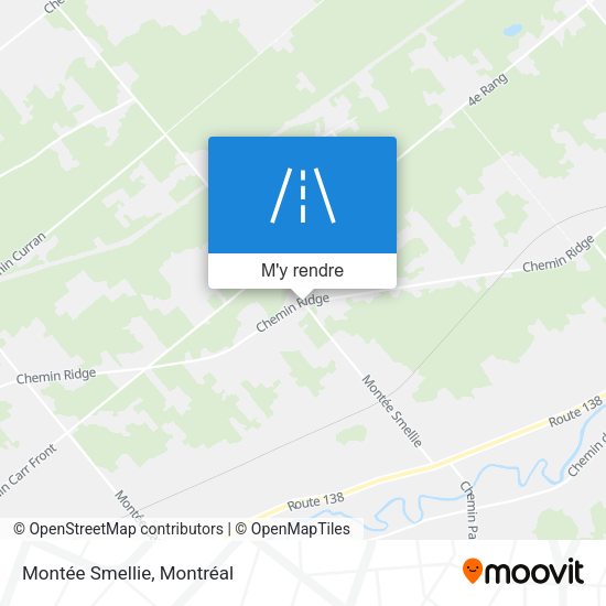Montée Smellie plan