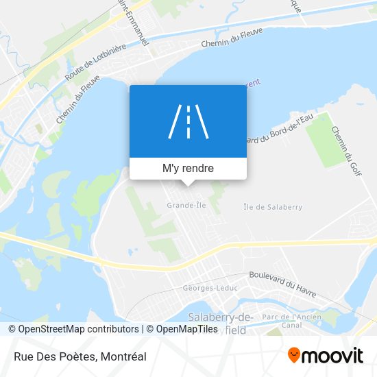 Rue Des Poètes plan