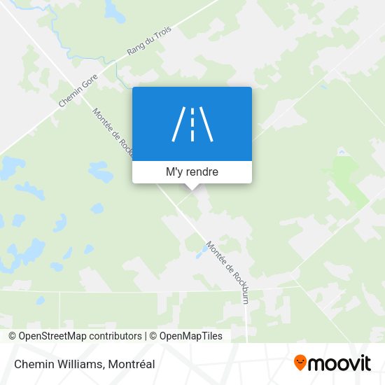 Chemin Williams plan