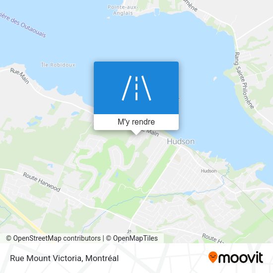 Rue Mount Victoria plan