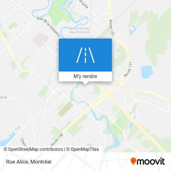 Rue Alice plan