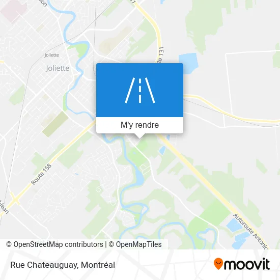 Rue Chateauguay plan