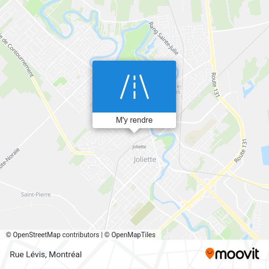 Rue Lévis plan