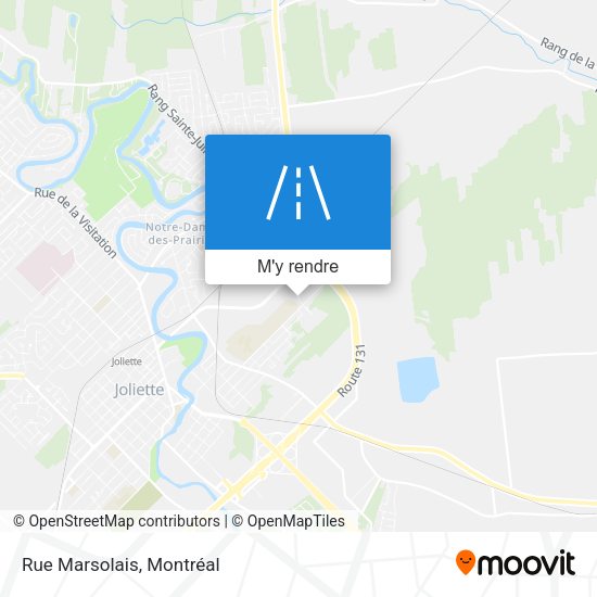 Rue Marsolais plan