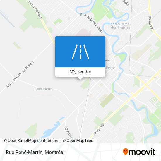 Rue René-Martin plan