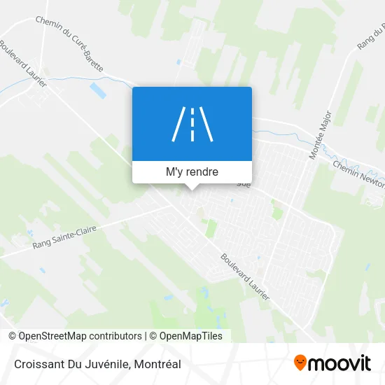 Croissant Du Juvénile plan