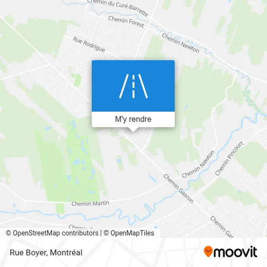 Rue Boyer plan