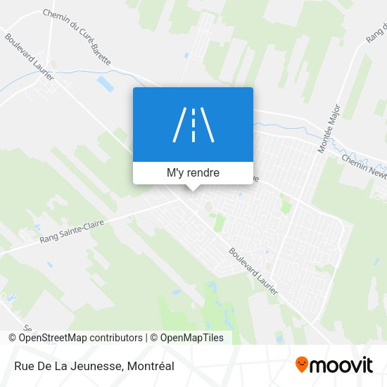 Rue De La Jeunesse plan