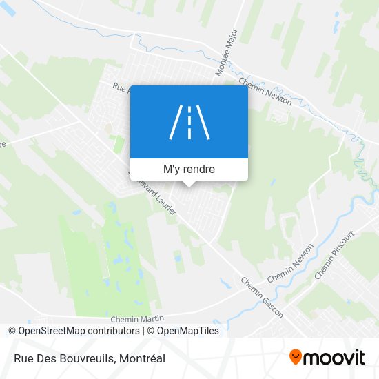 Rue Des Bouvreuils plan