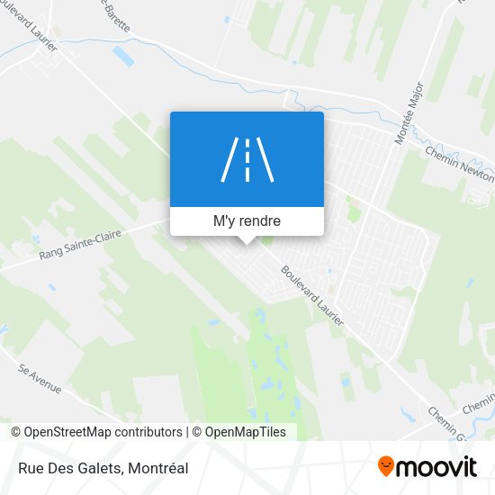 Rue Des Galets plan