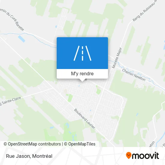 Rue Jason plan