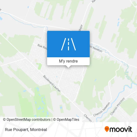Rue Poupart plan