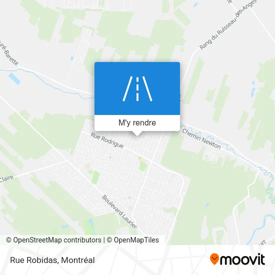 Rue Robidas plan