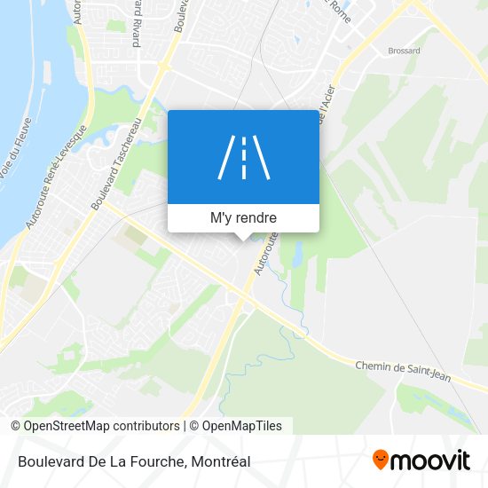 Boulevard De La Fourche plan