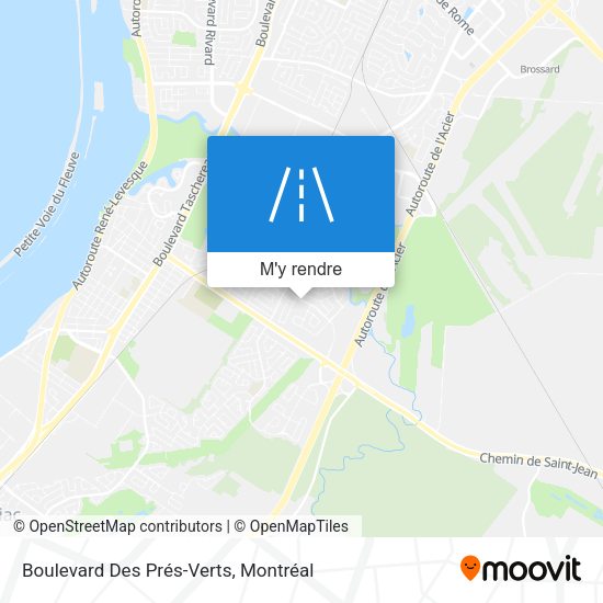 Boulevard Des Prés-Verts plan