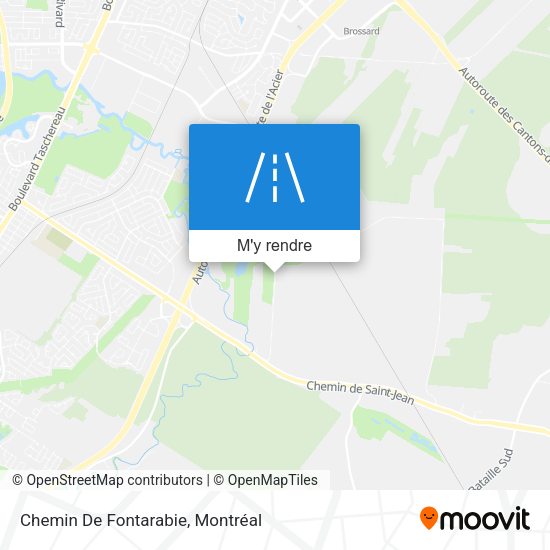 Chemin De Fontarabie plan