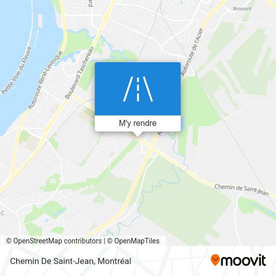 Chemin De Saint-Jean plan