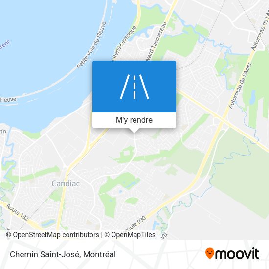 Chemin Saint-José plan