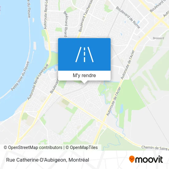 Rue Catherine-D'Aubigeon plan