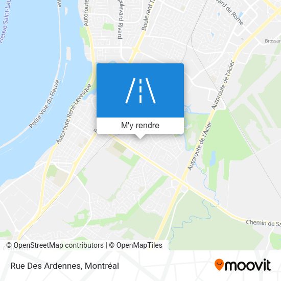 Rue Des Ardennes plan