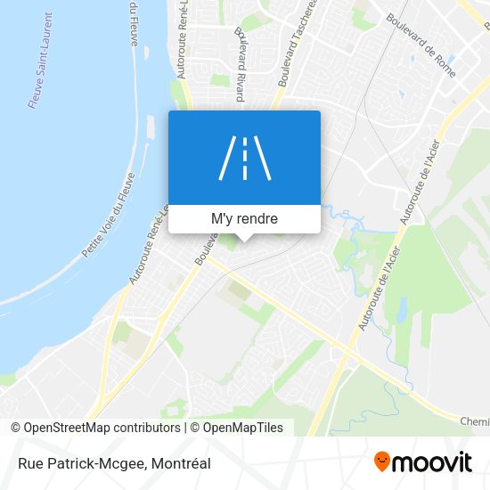 Rue Patrick-Mcgee plan