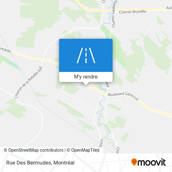 Rue Des Bermudes plan