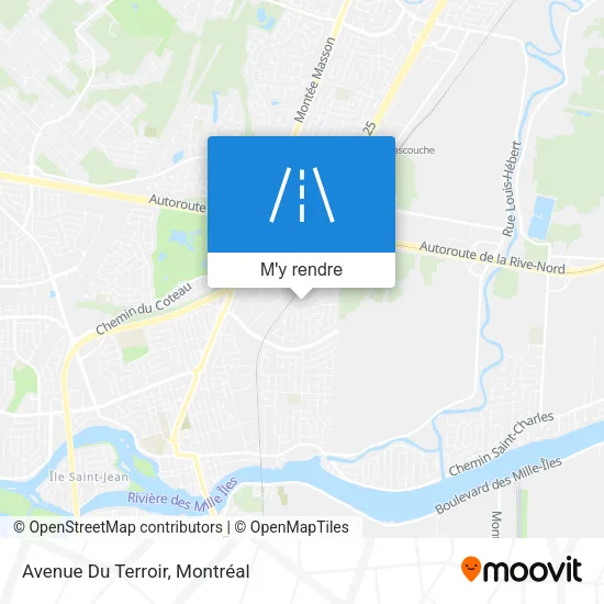 Avenue Du Terroir plan