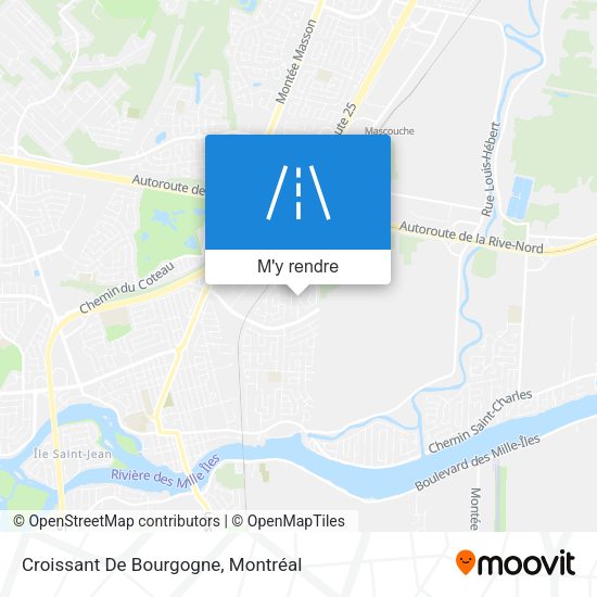 Croissant De Bourgogne plan